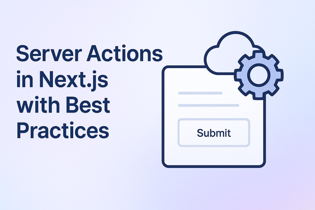 How to Use Server Actions in Next js with Best Practices
